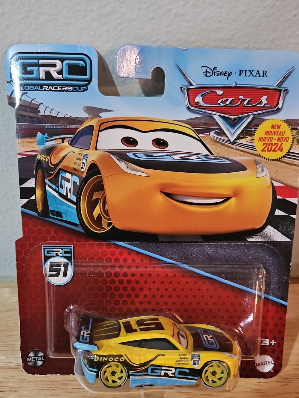 Disney Pixar Cars GRC Cruz Ramirez #51 Dinoco Diecast New Sealed